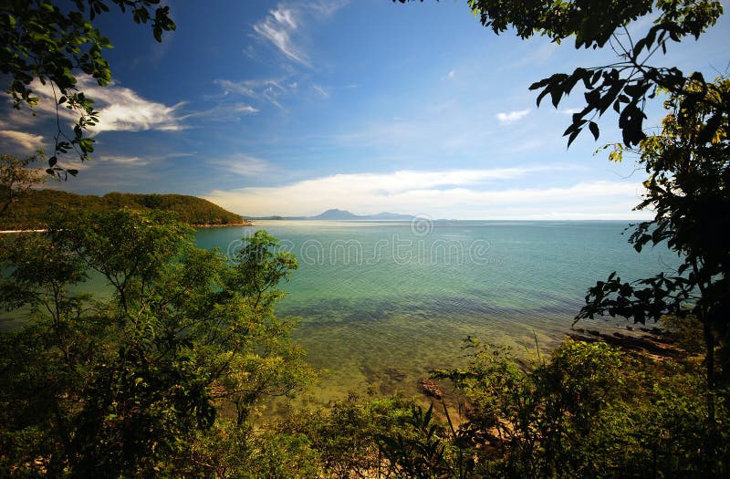 Corral Sea panorama