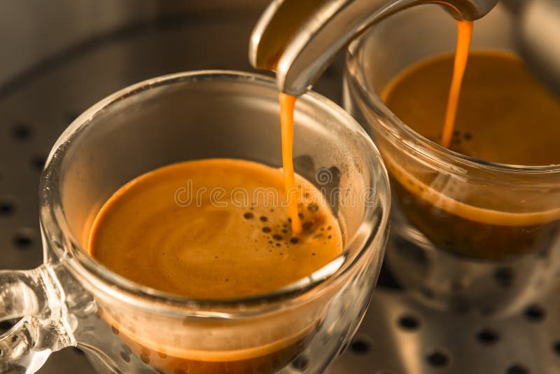 Corrente principale di forte caffè del caffè espresso