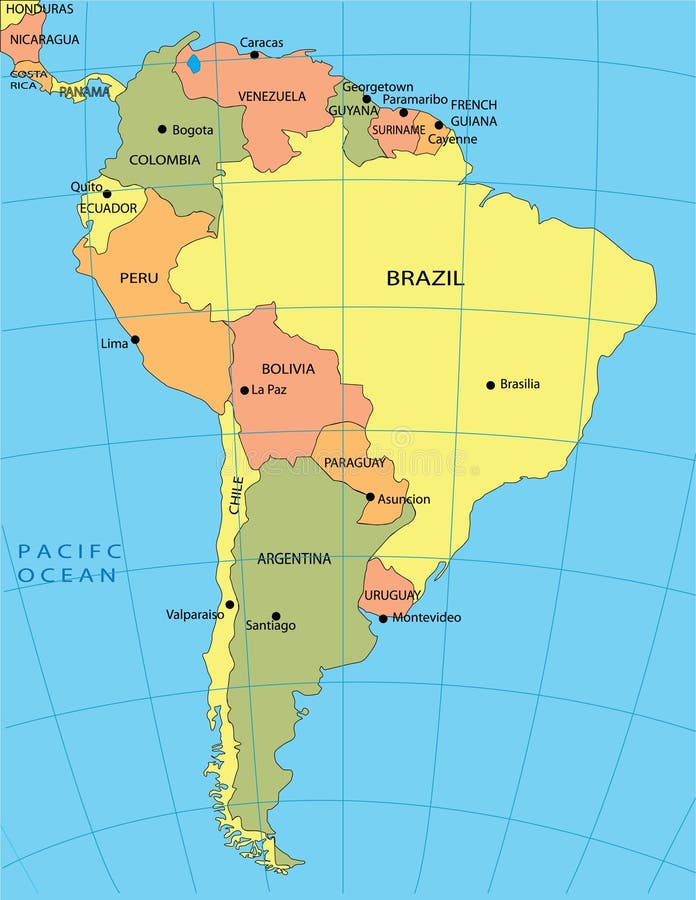 Correspondencia política de Suramérica