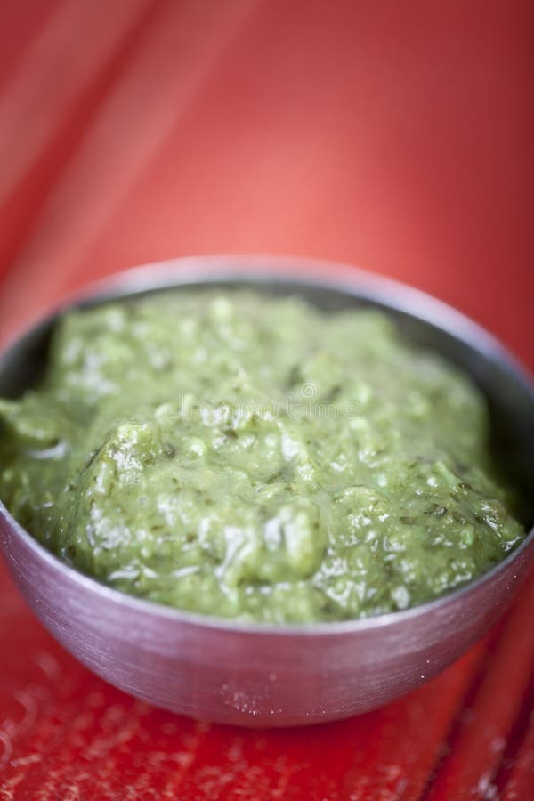 Corriander-Chutney lizenzfreie stockfotos Corriander-Chutney lizenzfreie stockfotos