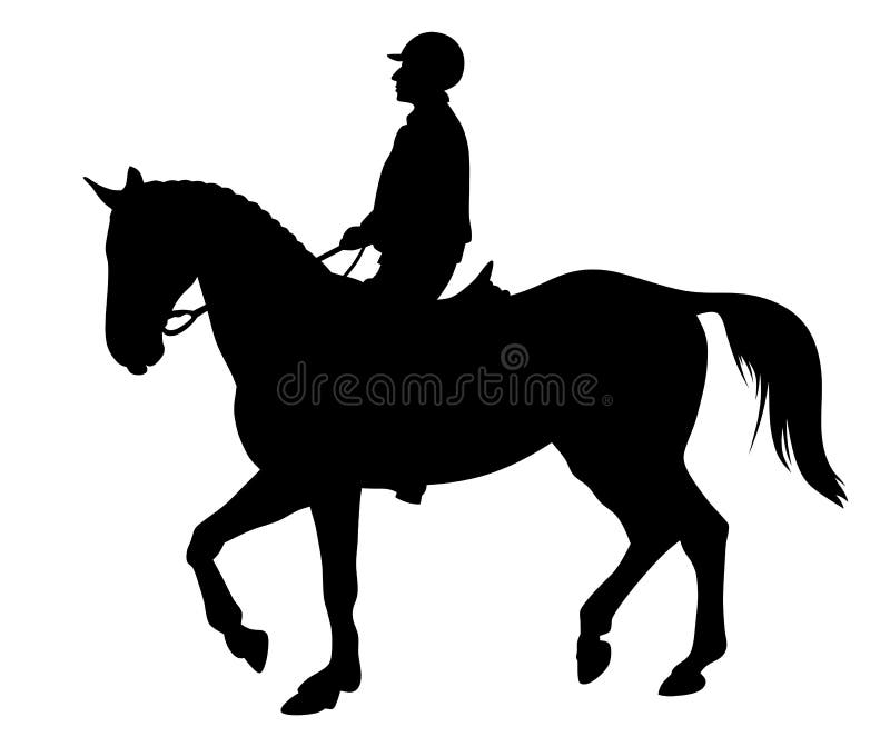 cavalo pulando para símbolo de esporte de corrida de cavalos