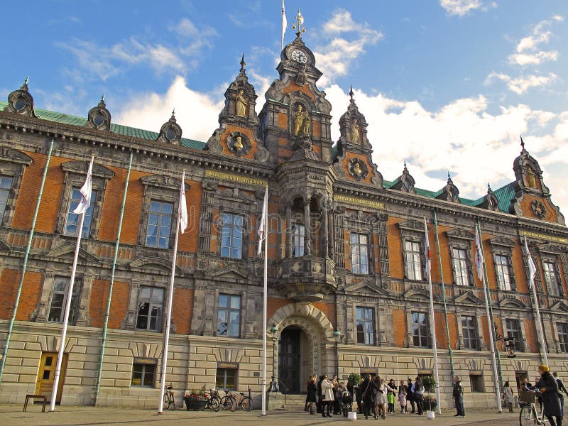 Corridoio di città di Malmo immagine stock libera da diritti