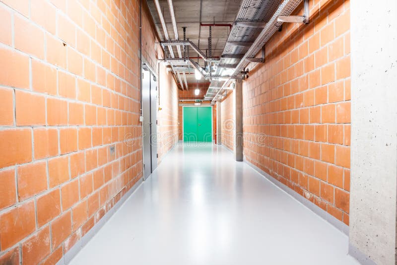An corridor or hallway stock photo. Image of architecture 81857244