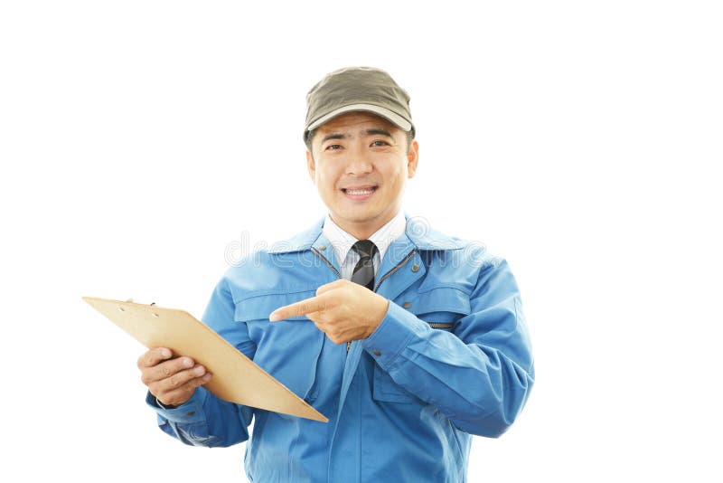 Corriere Service fotografia stock