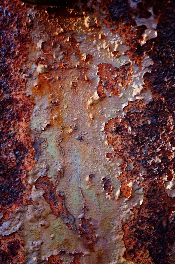 Corroded Rusty Metal Background Texture Stock Image - Image of sunlight ...