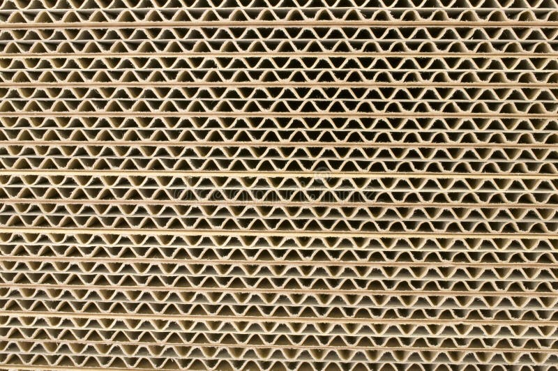 Corrugated Cardboard Texture Stock Photo Image of pack, brown 8231108