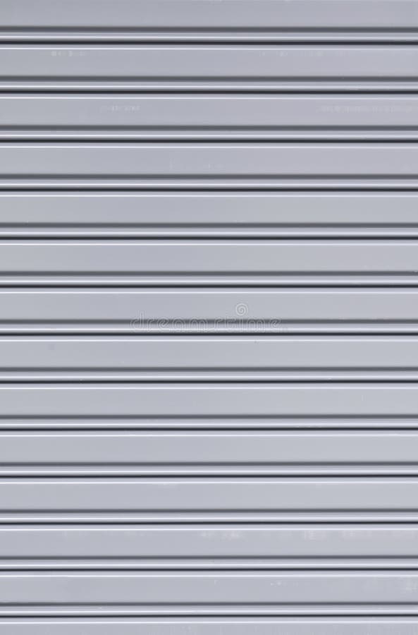 Corrugated Metal Sheet Slide Door Texture Stock Photo Image 39178503