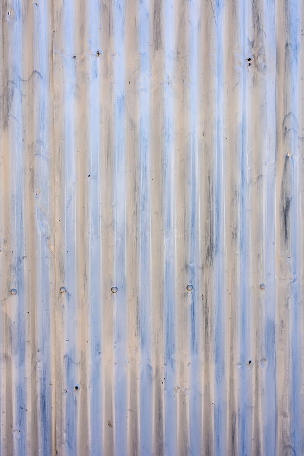 Corrugated Roof Sheets with Rust and Paint Stock Image Image of stain