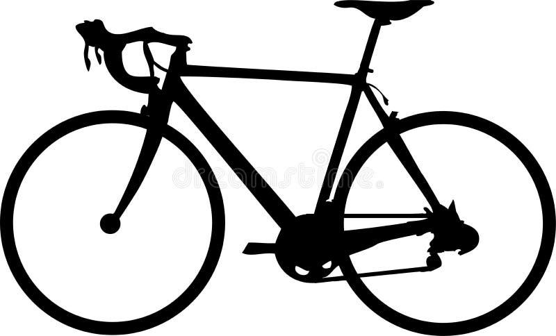 Corsa della bici illustrazione di stock Corsa della bici illustrazione di stock