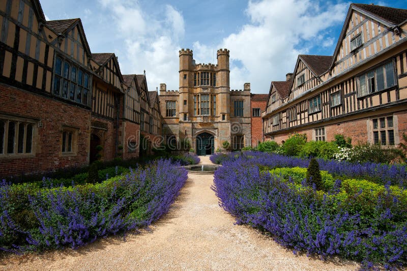 Corte de Coughton imagens de stock royalty free