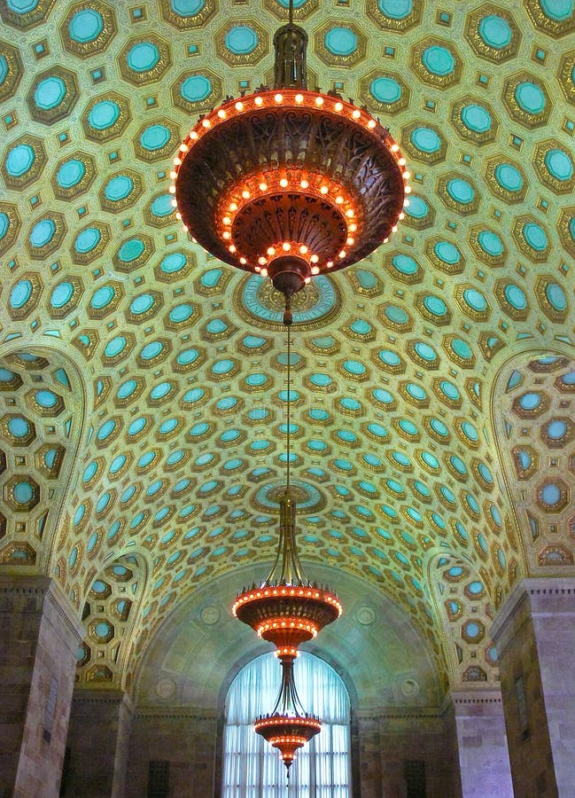 The ornate banking hall of the original Canadian Bank of Commerce Building in Toronto, located at 25 King Street West. It was once the tallest building in the British Empire, and was designed by Darling and Pearson, Toronto architects. The ornate banking hall of the original Canadian Bank of Commerce Building in Toronto, located at 25 King Street West. It was once the tallest building in the British Empire, and was designed by Darling and Pearson, Toronto architects