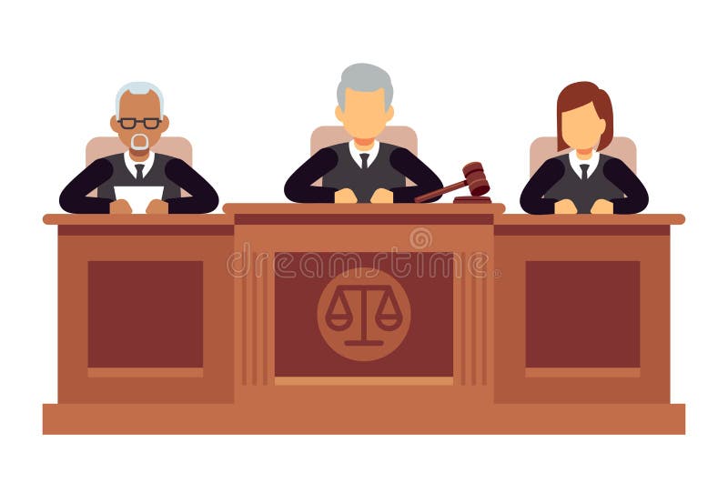 Corte suprema federal com juizes Conceito da jurisprudência e do vetor da lei