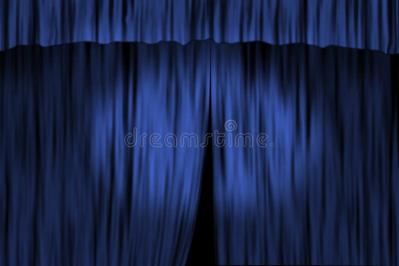 Cortina del teatro ilustración del vector Cortina del teatro ilustración del vector