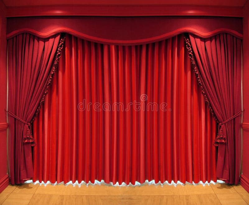Cortinas fotografía de archivo libre de regalías Cortinas fotografía de archivo libre de regalías
