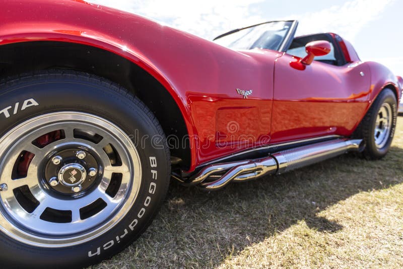 Gold Coast, QLD - SEPTEMBER 16: Chevy Corvettes and others on display at the Gold Coast Corvettes on Display classic car show at Gold Coast QLD , Australia September 16, 2013. Gold Coast, QLD - SEPTEMBER 16: Chevy Corvettes and others on display at the Gold Coast Corvettes on Display classic car show at Gold Coast QLD , Australia September 16, 2013.