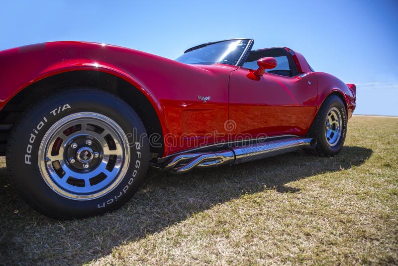 Gold Coast, QLD - SEPTEMBER 16: Chevy Corvettes and others on display at the Gold Coast Corvettes on Display classic car show at Gold Coast QLD , Australia September 16, 2013. Gold Coast, QLD - SEPTEMBER 16: Chevy Corvettes and others on display at the Gold Coast Corvettes on Display classic car show at Gold Coast QLD , Australia September 16, 2013.