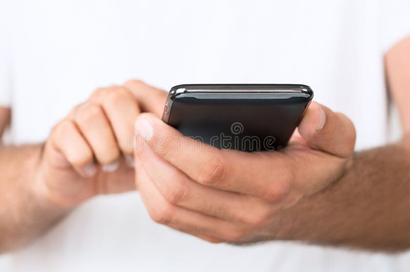 Cosa utile - smartphone fotografia stock