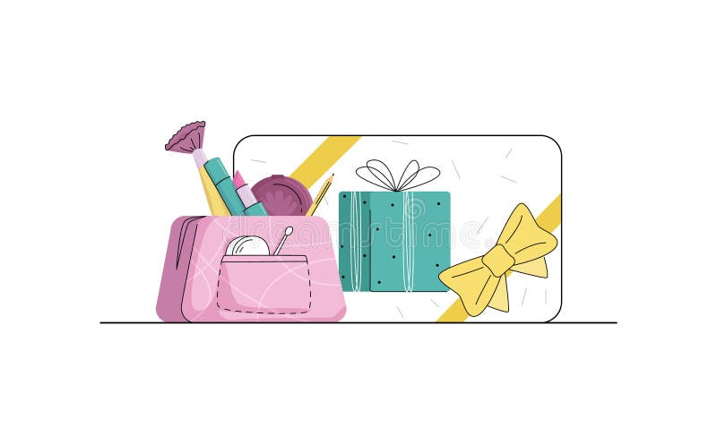 Cosméticos De Maquillaje De Tarjetas Regalo De Concepto Ilustración del Vector - Ilustración de sorpresa, esteticista: 205152481 Cosméticos De Maquillaje De Tarjetas Regalo De Concepto Ilustración del Vector - Ilustración de sorpresa, esteticista: 205152481