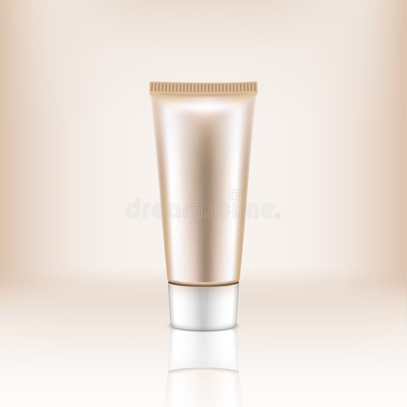 Cosmetic Bottle of Cream