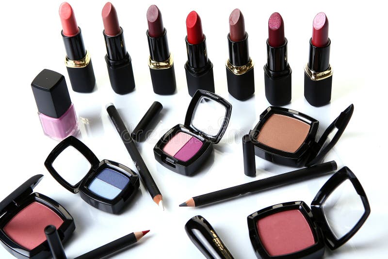 Cosmetic Part for Face Beauty Stock Photo Image of gloss, cosmetic