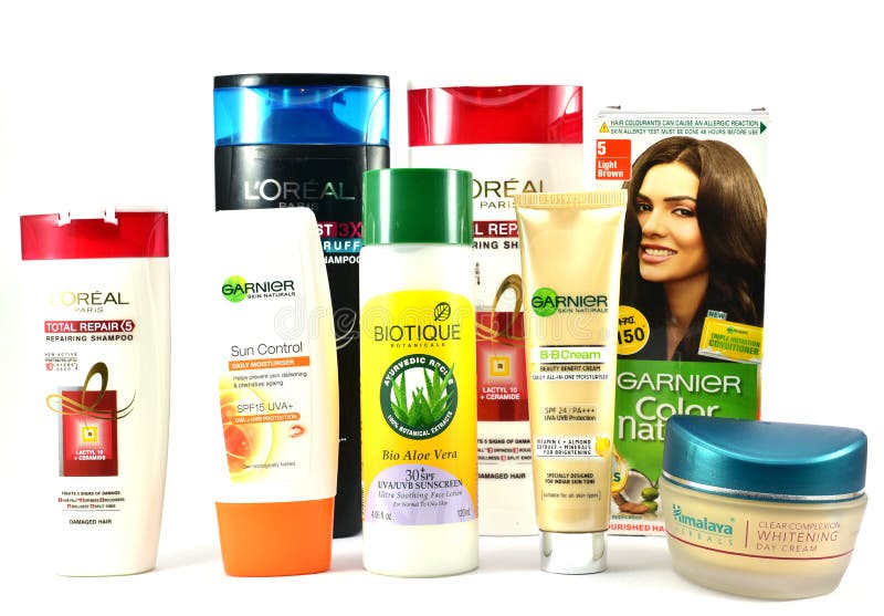 Cosmetic Products for Skin and Hair Care from Global Brands Biotique  Editorial Stock Photo - Image of biotique, brands: 67649228