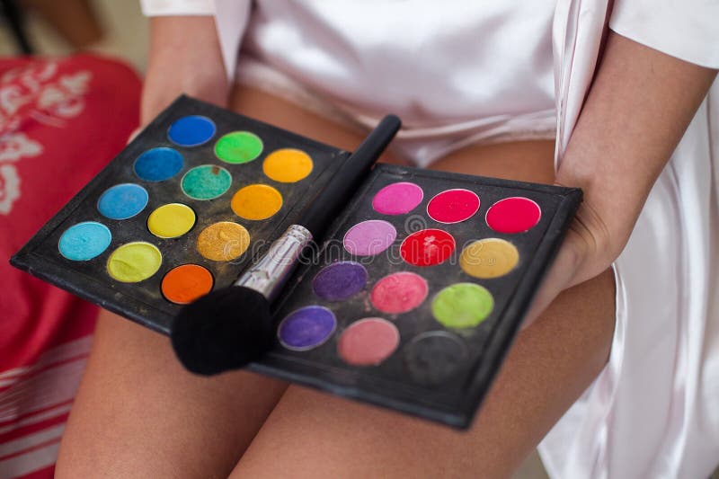 Cosmetic tools stock photo. Image of accessories, palette 26485594