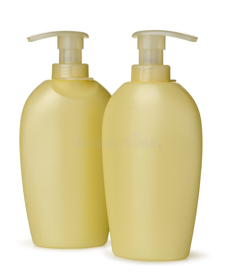 Cosmetics bottle - liquid soap royalty free stock photos