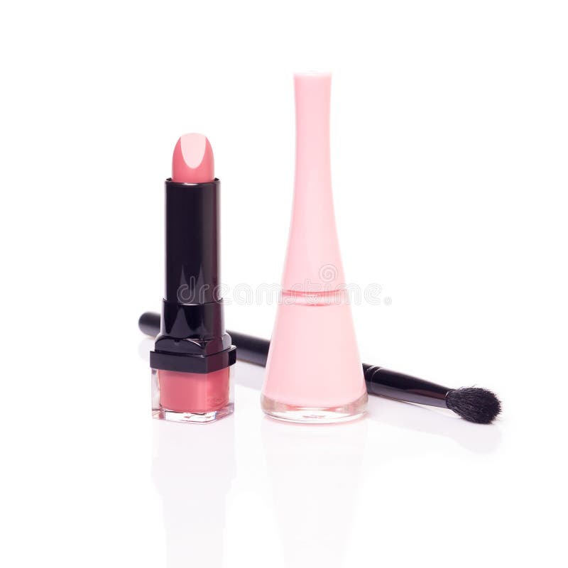 Perfume, Nail Polish and Lipstick Stock Photo Image of elegant, nail