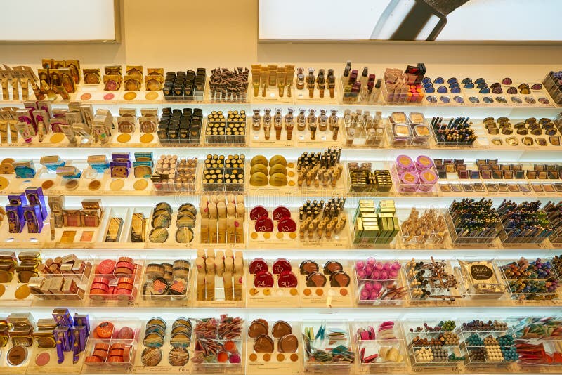 Cosmetics store editorial stock photo. Image of commerce 141429918
