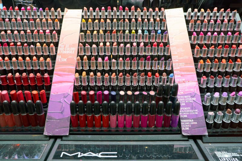 Cosmetics store editorial image. Image of colour, color 141430395