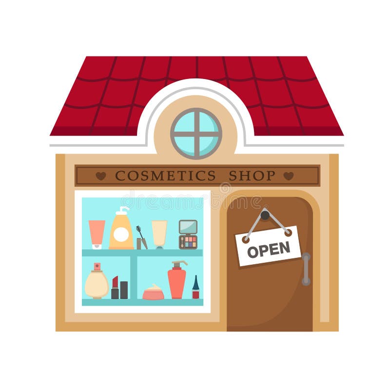 Cosmetics stores vector stock vector. Illustration of beautiful 51535253