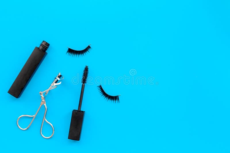 Download Cosmetics And Tools For Voluminous Lashes. Mascara, False ...