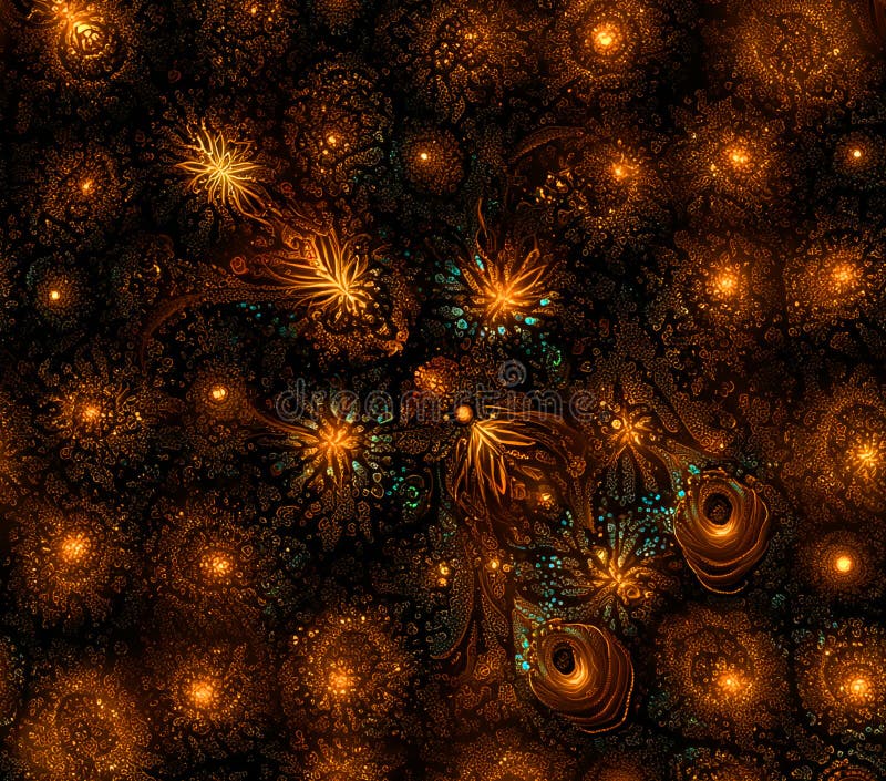 Cosmic Dust a Stunning Abstract Nebula Background vector illustratie