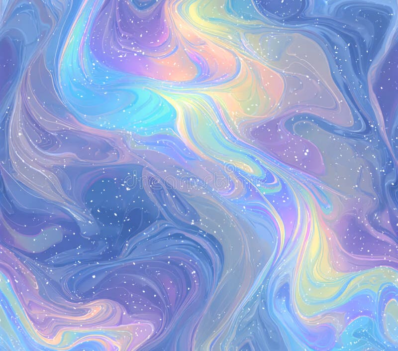 Cosmic Nebula Pastel Galaxy Swirl Background Texture vector illustration
