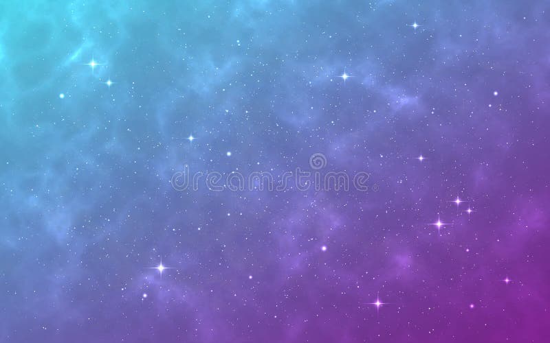 Cosmos-bakgrund. Mjölkvägstext. skrivbordsunderlägg. blåglödande nebuli. kosmisk bakgrund med skuggstjärnor vektor illustrationer