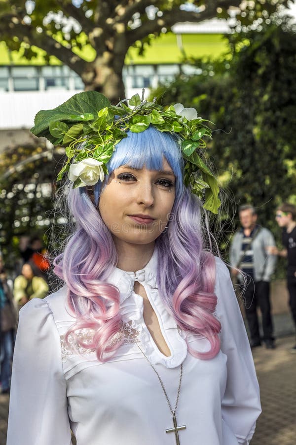 A Small Child is Playing the Character Pochita Denji from the Anime  Chainsaw Man, the Little Female Cosplayer Editorial Image - Image of  pochita, face: 269402790