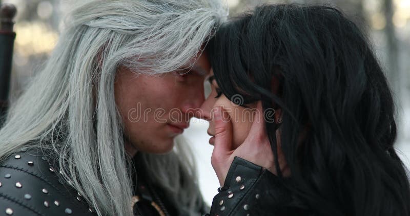 Cosplayers in Image of a Characters Geralt of Rivia and Yennefer of  Vengerberg from the Game or Film the Witcher in Winter Forest Editorial  Photo - Image of dnipro, cosplay: 172112241