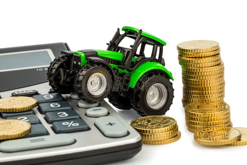 Cost Accounting In Agriculture Stock Image Image of calculation