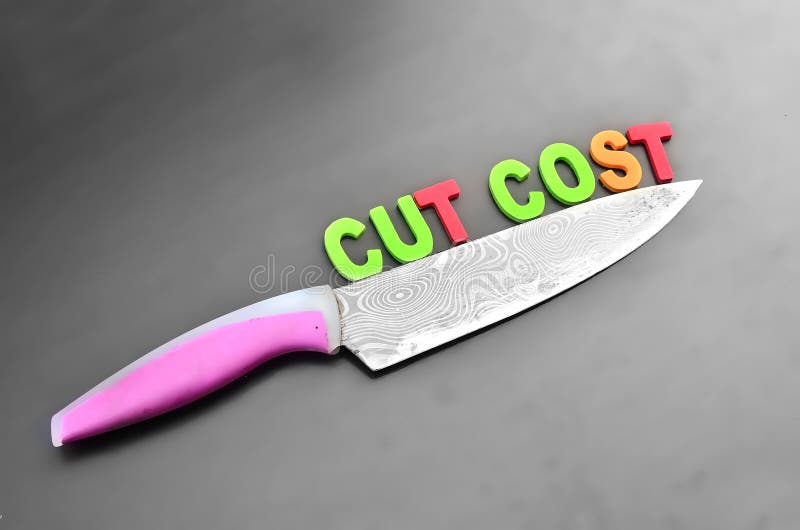 Cost cutting concept stock image. Image of butcher, production 60299861