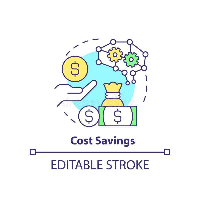 Cost Savings Concept Icon Stock Vector Illustration Of Expenses cost-savings-concept-icon-stock-vector-illustration-of-expenses