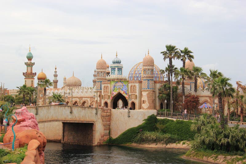 Costa araba a Tokyo DisneySea immagine stock libera da diritti Costa araba a Tokyo DisneySea immagine stock libera da diritti