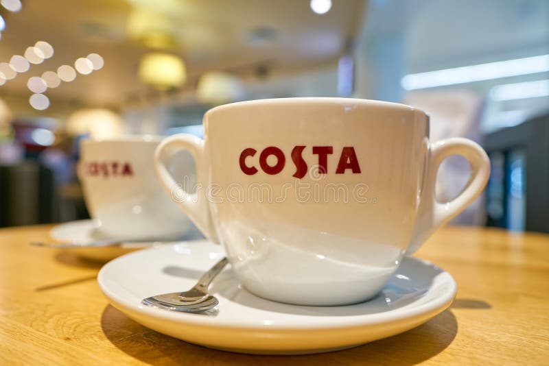 Costa Coffee royalty-vrije stock foto's
