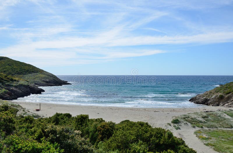 Costa corsa em Cap Corse imagem de stock Costa corsa em Cap Corse imagem de stock