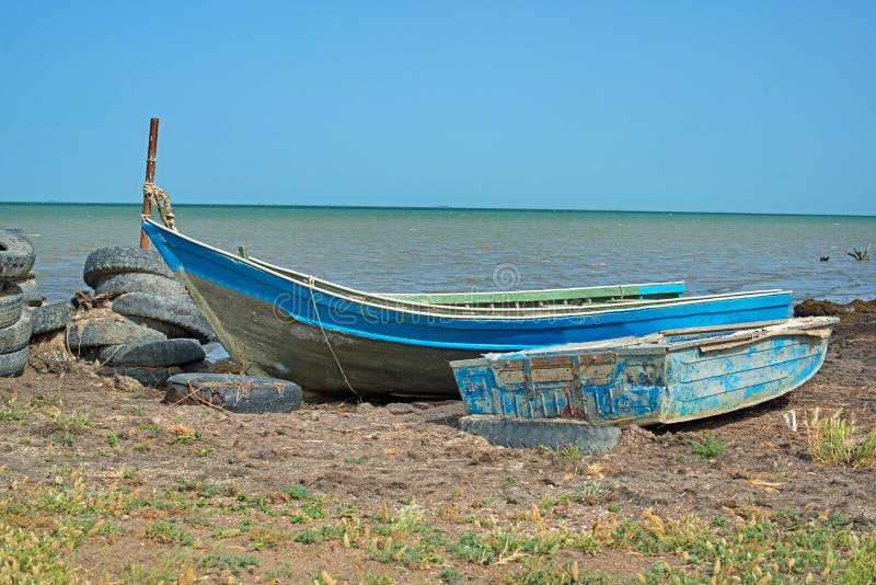 Margem do Mar Cáspio imagem de stock