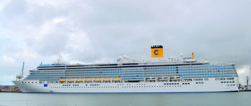 Costa Luminosa Cruise imagens de stock Costa Luminosa Cruise imagens de stock