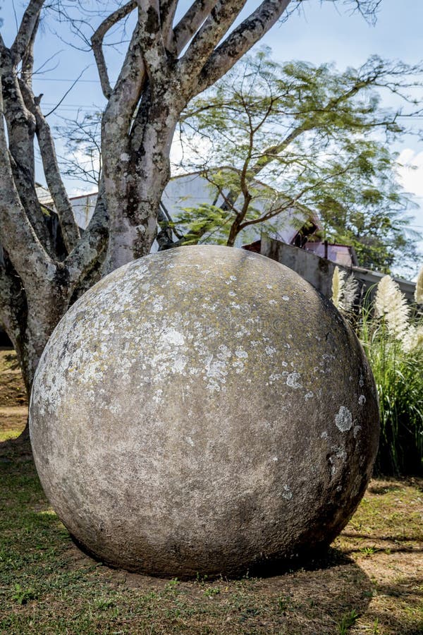 Costa Rica ancient Pre Columbian stone sphere