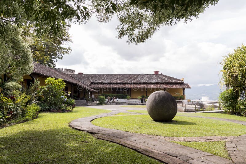 Costa Rica ancient Pre Columbian stone sphere