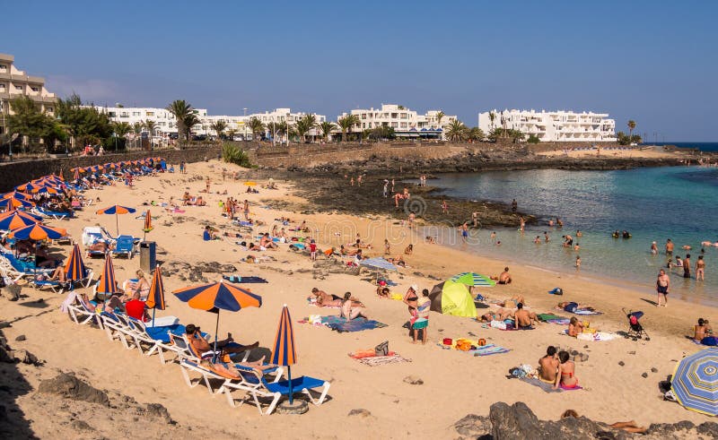 Costa Teguise Beach, Lanzarote, islas Canarias