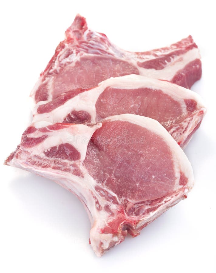 Costeletas de carne de porco