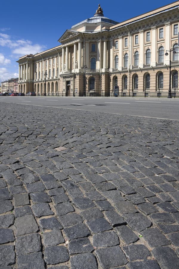 Art Institute named by Repin, former building of Academy of Fine Arts, St.Petersburg, Russia. Art Institute named by Repin, former building of Academy of Fine Arts, St.Petersburg, Russia